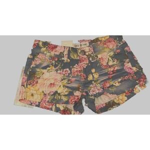 Free Culture Women's Floral Shorts NEW w/tags Size 0